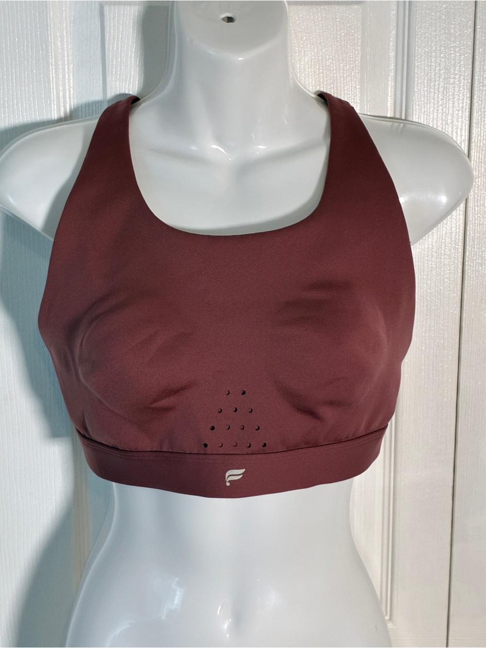 Fabletics Full-Sprint High Impact Sports Bra - Moonlight Mauve - Sz S